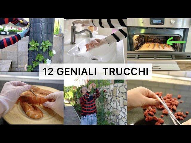 12 GENIALI TRUCCHI CASALINGHI | IDEE PER LA VITA QUOTIDIANA, COSÌ RISPARMI SOLDI E FATICA