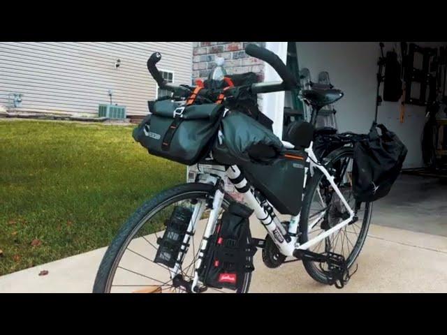 Trek FX3 Final Touring-Bikepacking Setup