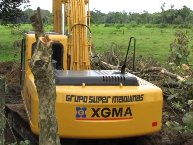 EXCAVADORA XGMA XG 822EL- GRUPO SUPER MAQUINAS