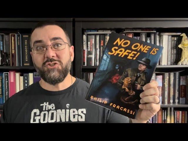 NO ONE IS SAFE Philip Fracassi Limited Edition Thunderstorm Books Unboxing Signed & Numbered Horror