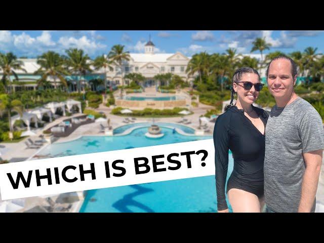 Sandals Royal Bahamian vs Sandals Emerald Bay | Which Sandals Resort in the Bahamas is BEST??