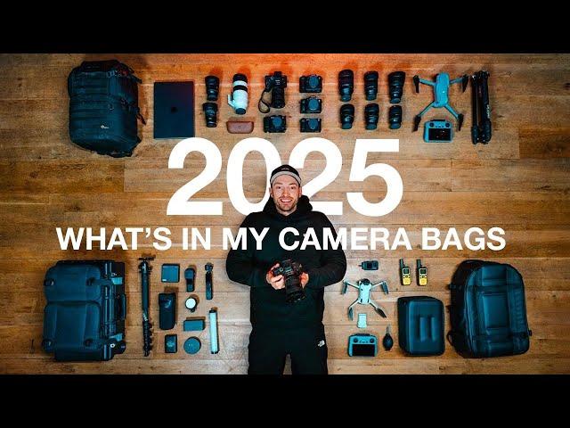 What's In My Camera Bags 2025 (new everything!)