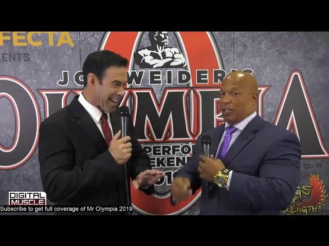 תחרות מר אולימפיה 2019 mr olympia, פיתוח גוף למקצוענים