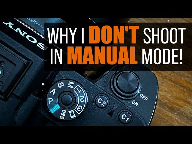 Why I DON'T Shoot in MANUAL Mode 90% of the time! My Aperture Priority Hacks.