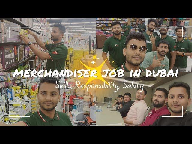 Merchandiser Job in Dubai( Skill, responsibility, salary @Nadeeminfopoint