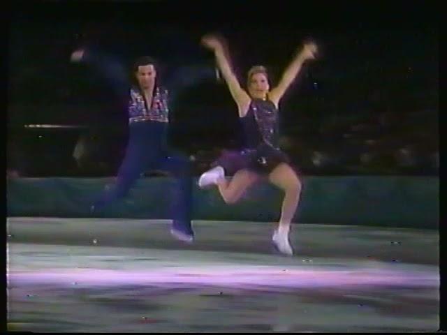 Tracy Wilson and Rob McCall - 1988 World Professional Championships AP