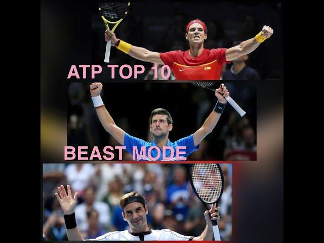 WHEN THE ATP TOP 10 GO FULL BEAST MODE - BEST SHOTS!!!