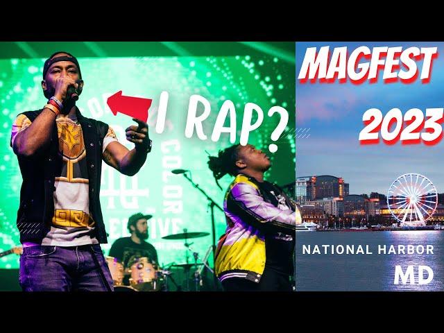 What It's Like To Perform & Stay At A HUGE Gaming Convention | National Harbor MD (MAGFest 2023)