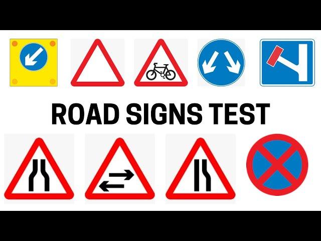 Road Signs And Traffic Signs Test  Theory Test Questions & Answers UK