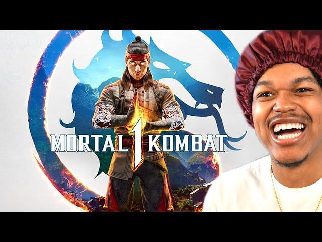 FIRST TIME PLAYING MORTAL KOMBAT