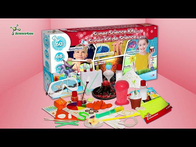 Science4you Super Science Kit 6 in 1