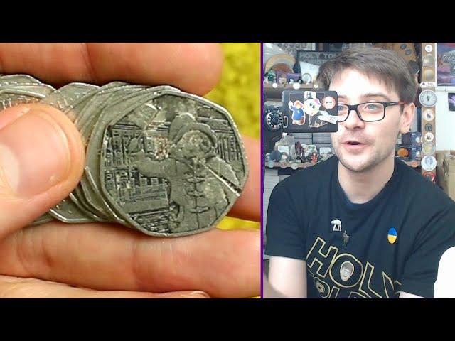 What A Filthy Paddington Bear 50p Coin!!! £250 50p Coin Hunt Bag #85 [Book 6]