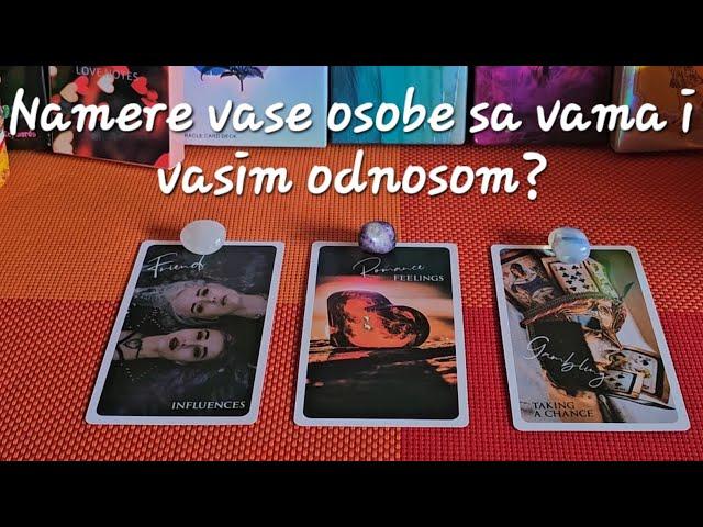 ️NAMERE vase osobe sa vama i vasim odnosom?‍️