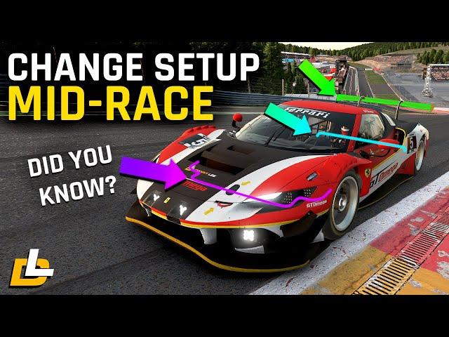 Mid-Race Setup Adjustments are VERY Useful - iRacing