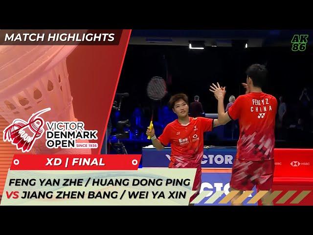 Finals Denmark Open 2024 | Jiang Zhen Bang/Wei Ya Xin (CHN) vs Feng Yan Zhe/Huang Dong Ping (CHN)