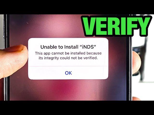 How To Verify App Integrity on iPhone iOS 17 (EASY)