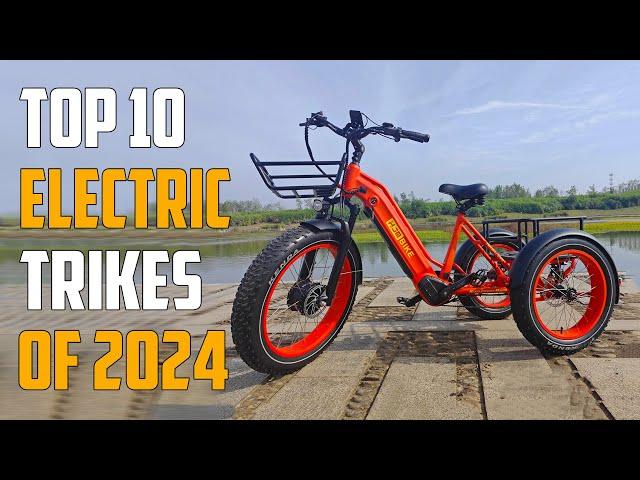 Top 10 Best Electric Tricycles 2024 - Best E-Trike 2024