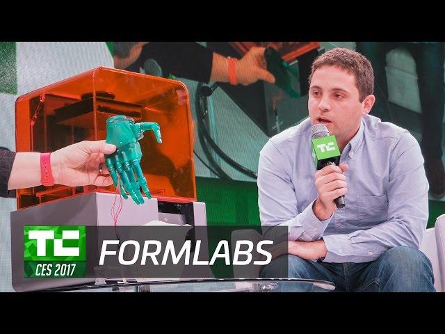 Retina 3D Printing with Formlabs at CES 2017