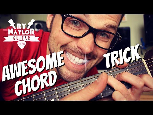 Guitar Fretboard Tricks - Learning Chords Faster Up and Down The Fretboard