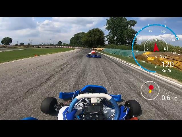 POV onboard kart 125kz - GoPro Hero7 -  My new Gp14 TM kz10 -