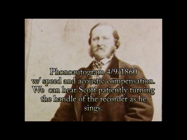 The Very First Recordings (1859-1879)