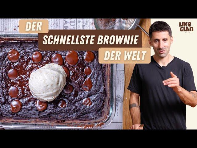 Das schnellste Brownie Rezept der Welt: gesund und unglaublich lecker