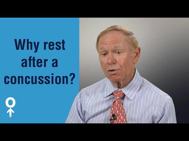Why Rest is so Important after a Concussion
