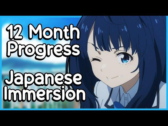 Japanese Progress Update - 1 Year | Refold/Immersion Learning