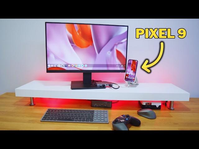 Activate Desktop Mode on Google Pixel 9 with External HDMI Monitor