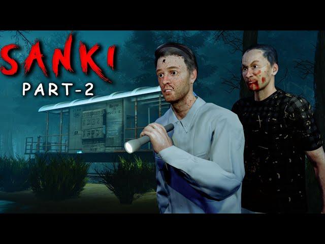 SANKI 2 : TRAIN GUARD HORROR STORY | Horror short film | horror Story  Hindi Animated | Horror Tales