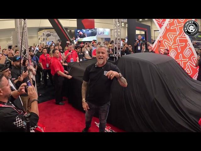 Gas Monkey Garage Black Truck reveal at SEMA 2024