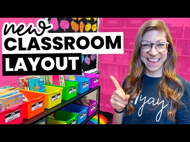 New Classroom Setup AGAIN (Rearranging Furniture) | Falling in Love With Teaching Again VLOG 48