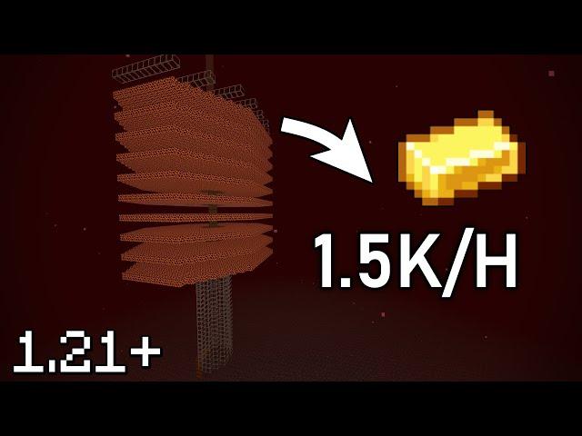 Minecraft 1.21.4 Gold Farm Tutorial