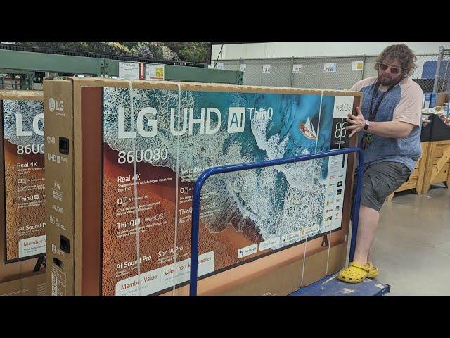 LG 86" UQ8000 (UQ80) Unboxing / Test