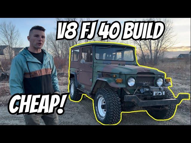 Im building a V8 swapped FJ40 pt 1