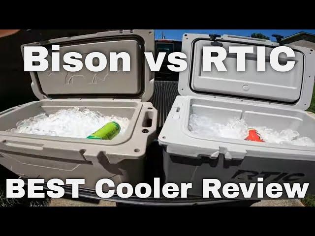 Best Cooler Review 2023: RTIC Versus Bison 5 Day Ice Challenge