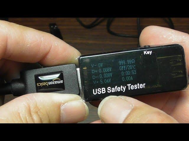 USB Safety Tester Monitor Multimeter Review