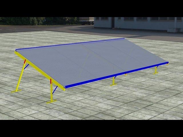 3D animated visualization of products test render