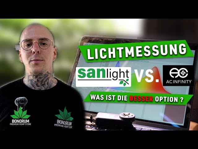 SanLight vs. AC Infinity: Welches Pflanzenlicht schneidet besser ab?  | Vergleich | Messung & Test