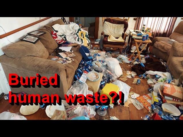 Cleaning a hoarder BIOHAZARD for FREE!