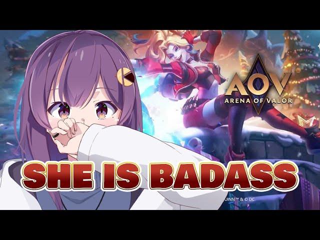 Testing The AOV Harley Quinn Collaborated skin (Asia Server)【 Arena of Valor 】#11