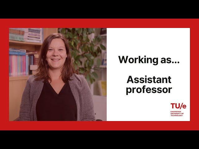 Working as assistant professor @ Eindhoven University of Technology