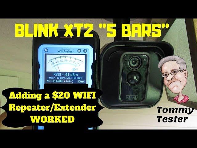 Blink XT2 | $20 WIFI Range Extender Repeater | WIFI Camera