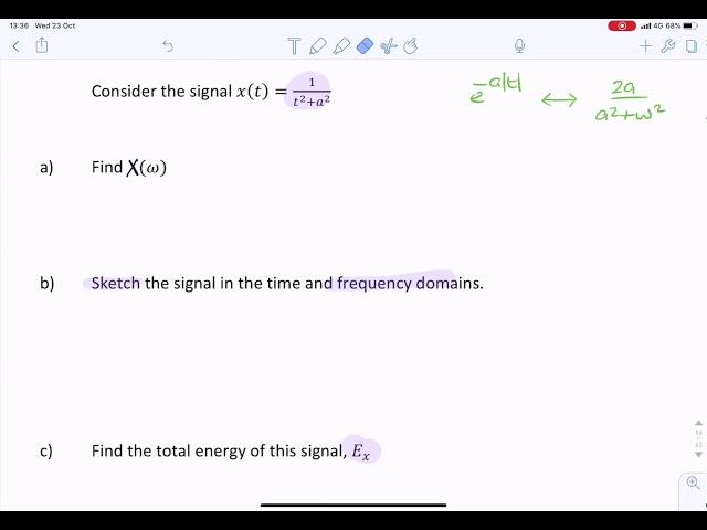 Energy and equivalent bandwidth