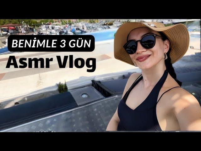 GÖCEK'E YAZ TATİLİNE GİTTİM ️️ TÜRKÇE ASMR VLOG