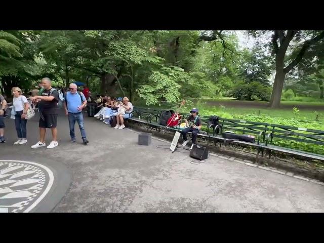 10-Year-Old Sings Bob Dylan at Central Park Imagine Mosaic | “The Times They Are A-Changin’” Live