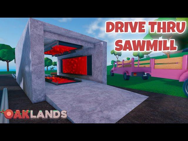 Drive through sawmill - Oaklands