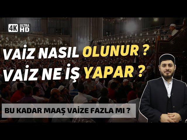 Vaiz Kimdir ? | Vaizlik Hakkında Detaylı Video