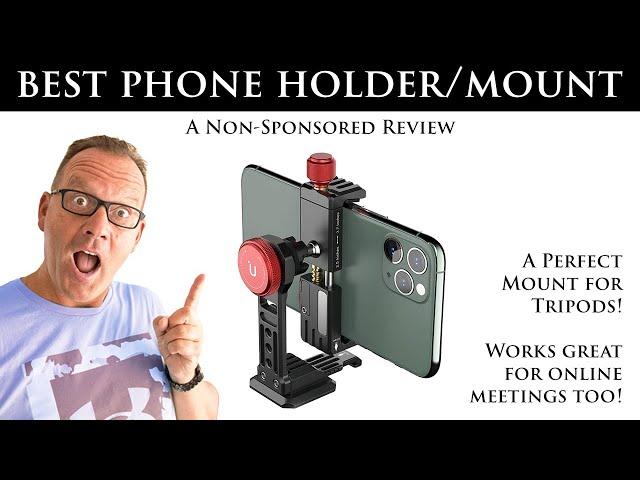 NON-SPONSORED REVIEW of Smartphone Holder/ Tripod Mount by Ulanzi.