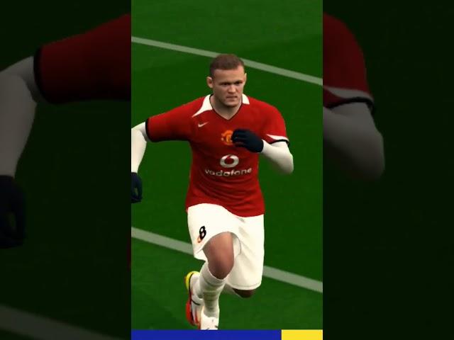 Manchester United rooney #ronaldo #efootball